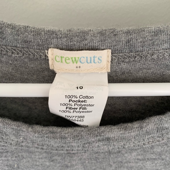 JCrew CrewCuts Girls Tunic Shirt Size 10 - Picture 4 of 4